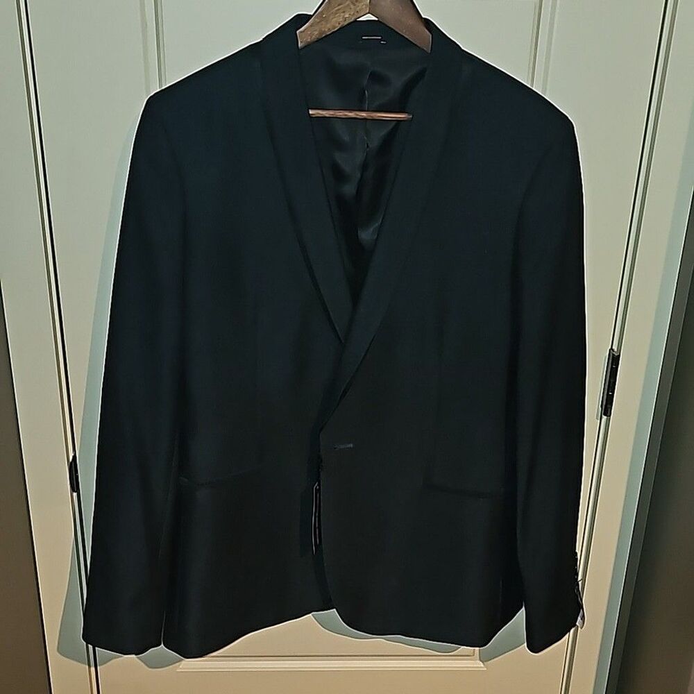 J. FERRAR SUPER SLIM MEN'S SUITCOAT SIZE 44L